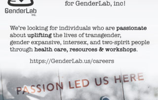 Seeking Board Members with nonprofit and health care experience to uplift the lives of transgender, gender expansive, and intersex people